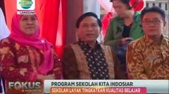 Renovasi Sekolah Oleh Indosiar Dengan Dana Pemirsa Dihadiri Menteri Sosial