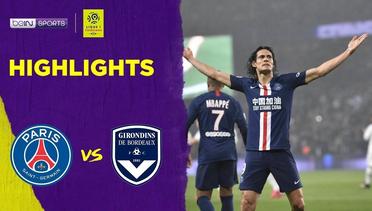 Match Highlight | PSG 4 vs 3 Bordeaux | France Ligue 1 2020