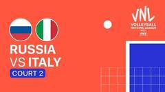 Full Match | VNL MEN'S - Russia  vs  Italy | Volleyball Nations League 2021