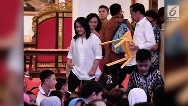 Hari Anak Nasional, Jokowi Angkat Kursi Sendiri