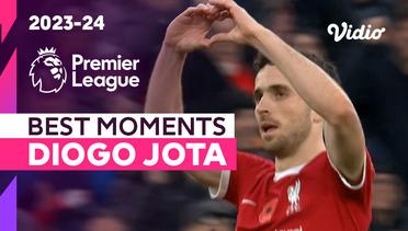 Aksi Diogo Jota | Liverpool vs Brentford | Premier League 2023/24