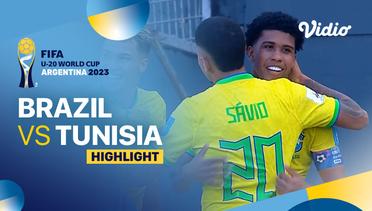 Highlights - Brazil vs Tunisia | FIFA U-20 World Cup Argentina 2023