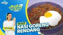 RESEP NASI GORENG RENDANG, PRAKTIS DIJAMIN ENAK | MASAK APA CEU? - Moji
