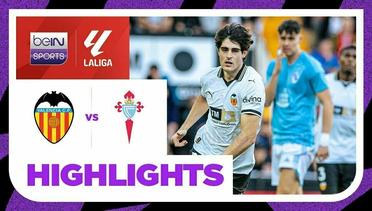 Valencia vs Celta Vigo - Highlights | LaLiga Santander 2023/2024