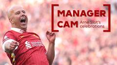 Manager Cam! 5 Menit Selebrasi Arne Slot Liverpool Juara Premier League 2024/25