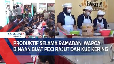 Melihat Peci Rajut dan Kue Kering Buatan, Karya Warga Binaan Lapas Perempuan Malang selama Ramadan