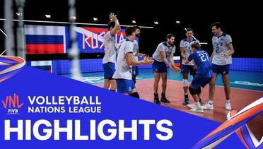 Match Highlight | VNL MEN'S - German 1 vs 3 Rusia | Volleyball Nations League 2021