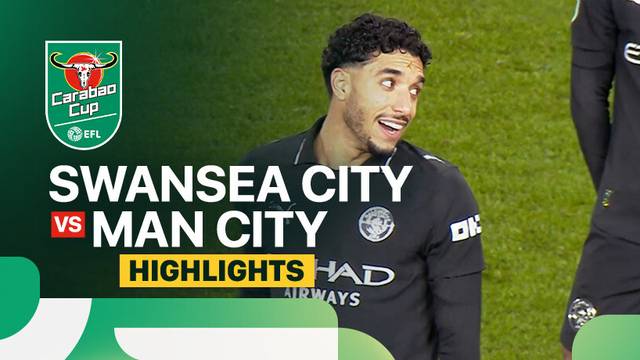 Swansea City vs Man City - Highlight | Carabao Cup 2025/26