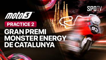 MotoGP 2024 Round 6 - Gran Premi Monster Energy de Catalunya Moto3: Practice 2 - Moto3 GP Racing