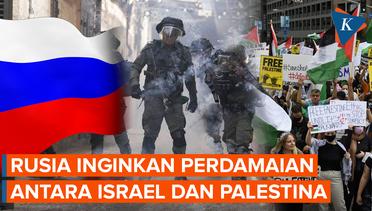 Kekerasan hingga Serangan Roket, Rusia Berusaha Damaikan Israel dan Palestina