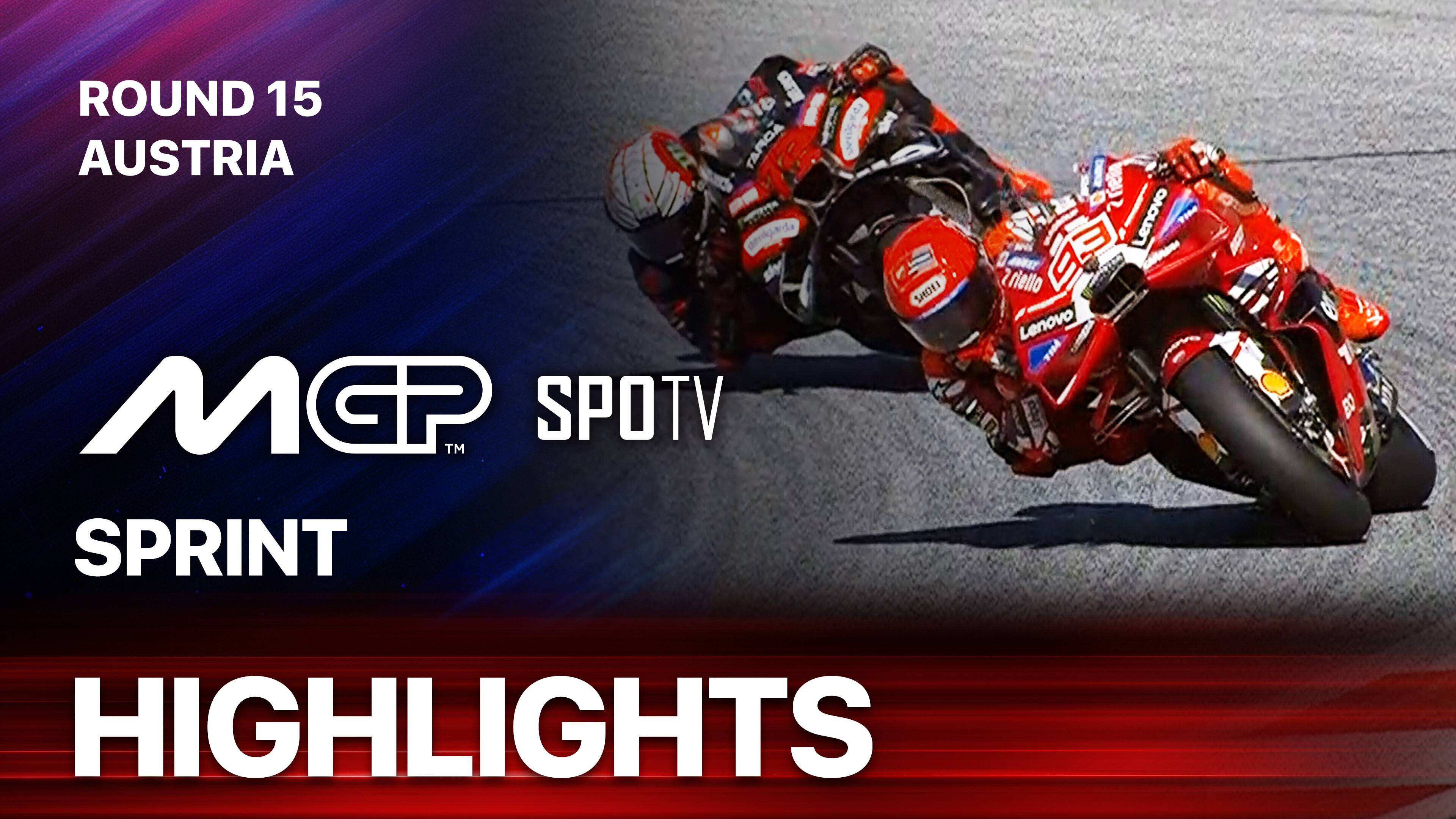 MotoGP Tissot SPRINT: Qatar Airways Grand Prix of Austria - MotoGP 2026 Round 15