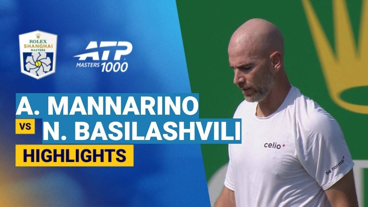 Adrian Mannarino vs Nikoloz Basilashvili - Round 1 (Show Court 3) | ATP 1000: Rolex Shanghai Masters 2026