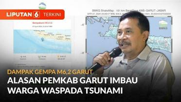 Pj Bupati Garut Ungkap Alasannya Minta Warga Tetap Waspada Tsunami Pascagempa M6,2 | Liputan 6