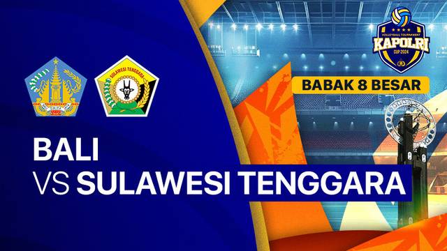 Putri: Bali vs Sulawesi Tenggara - Babak 8 Besar - Full Match | Kapolri Cup 2024