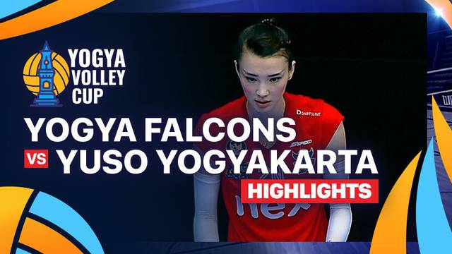 Yogya Falcons vs Yuso Yogyakarta - Highlights | Yogya Volley Cup 2024