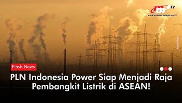PLN Indonesia Power Bakal jadi Raja Pembangkit di ASEAN | Flash News
