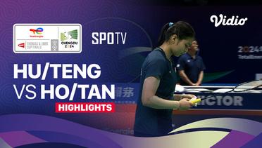 Hu Ling Fang/Teng Chun Hsun (TPE) vs Ho Lo Ee/Tan Zhing Yi (MAS) - Highlights | Uber Cup Chengdu 2024 - Women's Doubles