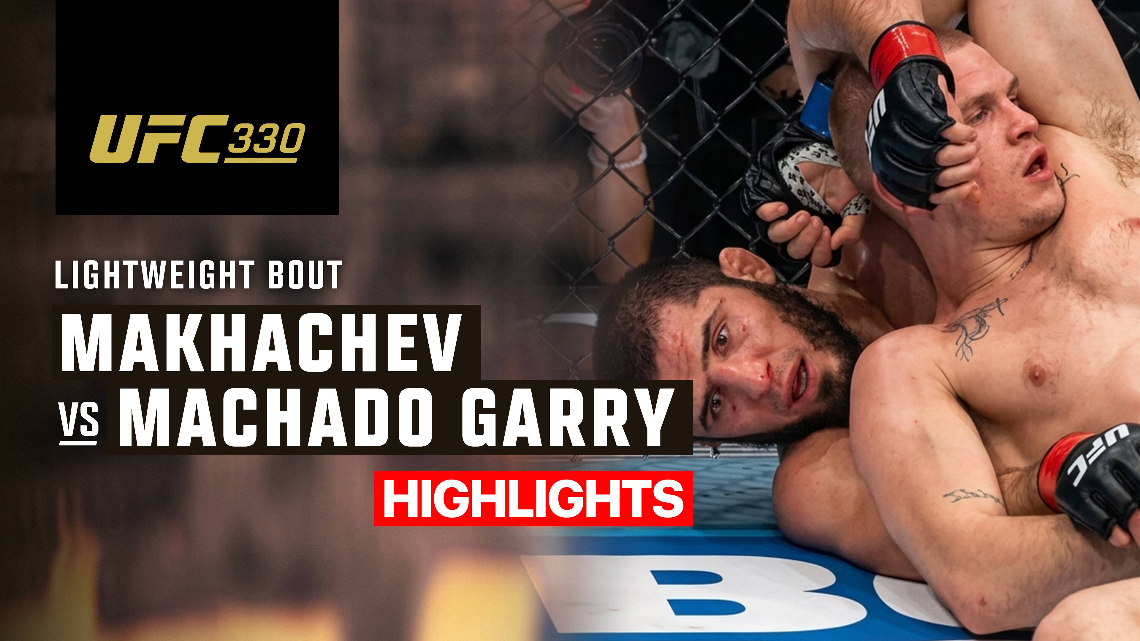 Islam Makhachev vs Ian Machado Garry - Welterweight | UFC 330