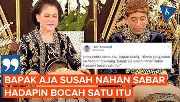 Pesan Khusus Jokowi untuk Erina Gudono
