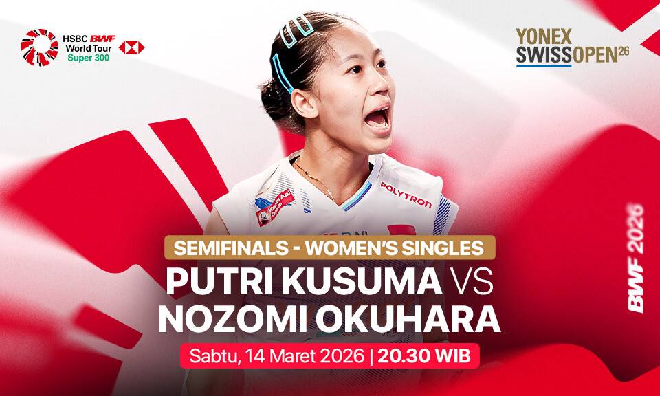 Putri Kusuma vs Nozomi Okuhara