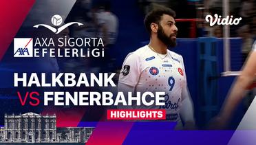 Final - Game 3: Halkbank vs Fenerbahce Parolapara - Highlights | Turkish Men's Volleyball League