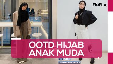 OOTD Hijab Anak Muda, dari Cut Syifa hingga Nabila Taqqiyah