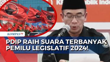 KPU Umumkan Hasil Pemilu Legislatif 2024: PDIP Dapat Suara Terbanyak, Diikuti Golkar dan Gerindra