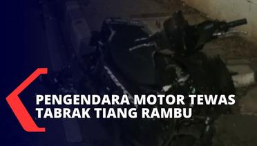 Akibat Ngebut, Pengendara Motor Tewas Usai Tabrak Tiang Rambu Jalan di Pondok Indah
