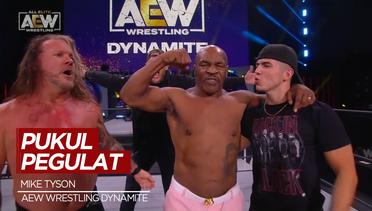 Saat Mike Tyson Pukul Jatuh Pegulat AEW Wrestling Dynamite