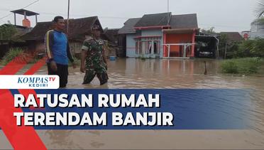 Banjir di Kabupaten Madiun Meluas, Ratusan Rumah Warga Terendam