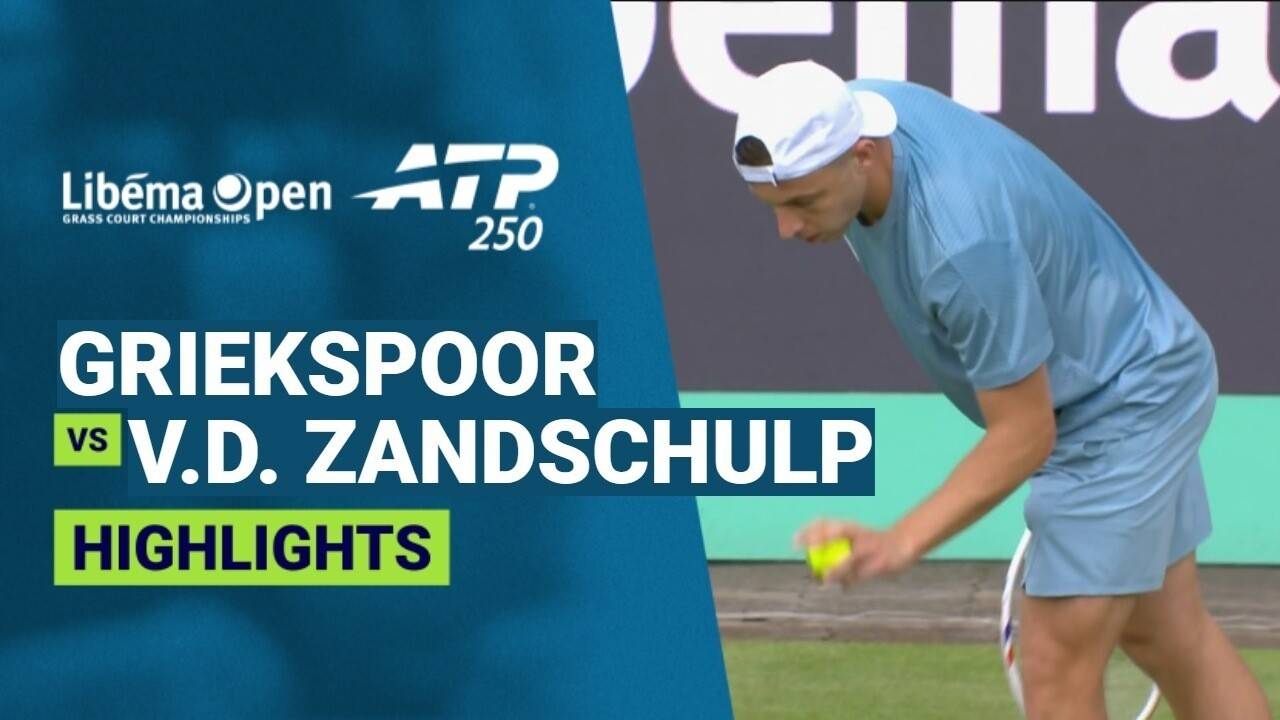 Tallon Griekspoor vs Botic van de Zandschulp - Round 1 | ATP 250: Libema Open 2026