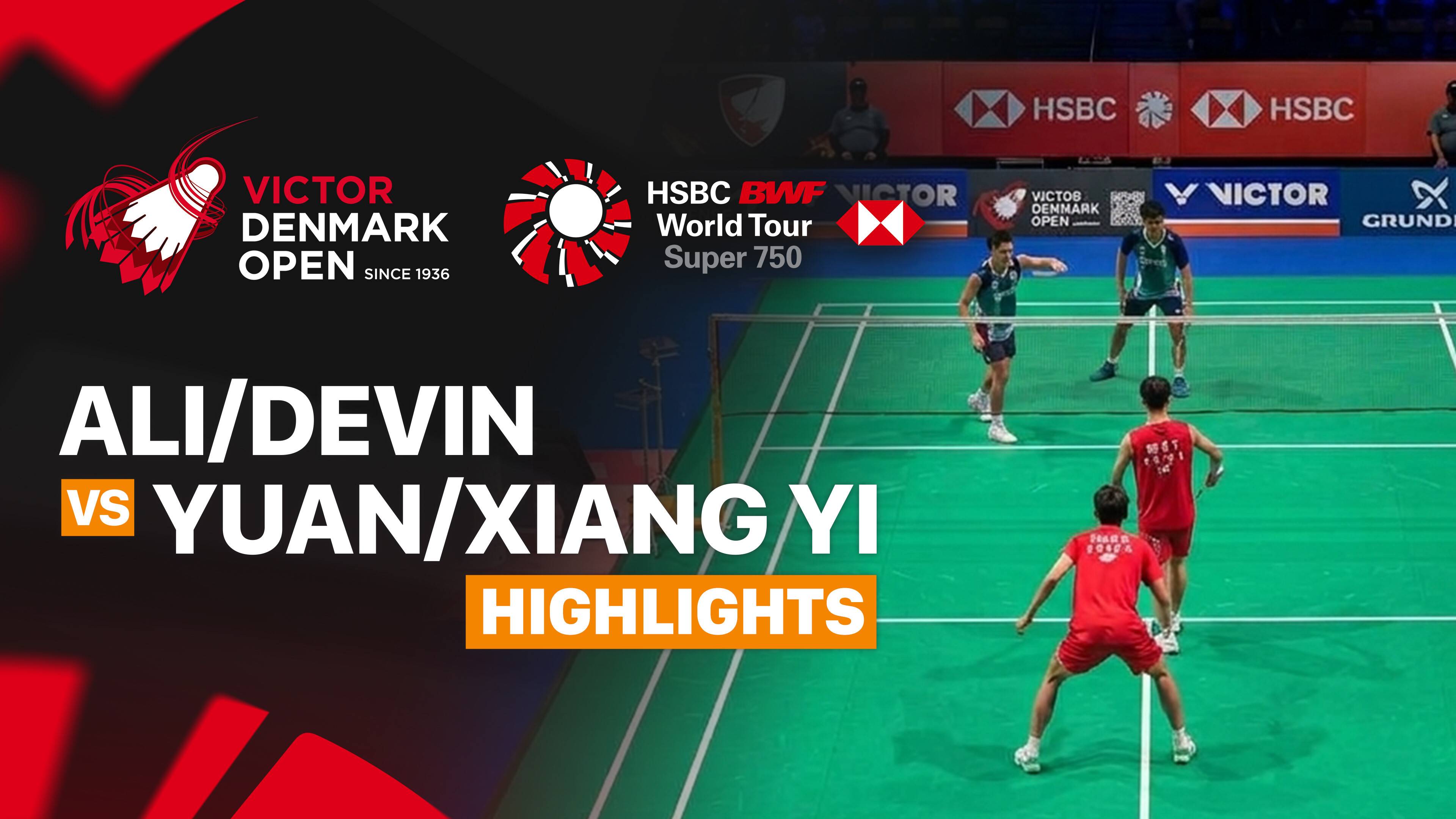 Ali Faathir Rayhan/Devin Artha Wahyudi (INA) vs Hu Ke Yuan/Lin Xiang Yi (CHN) - Men's Doubles Round of 32 | VICTOR Denmark Open 2026
