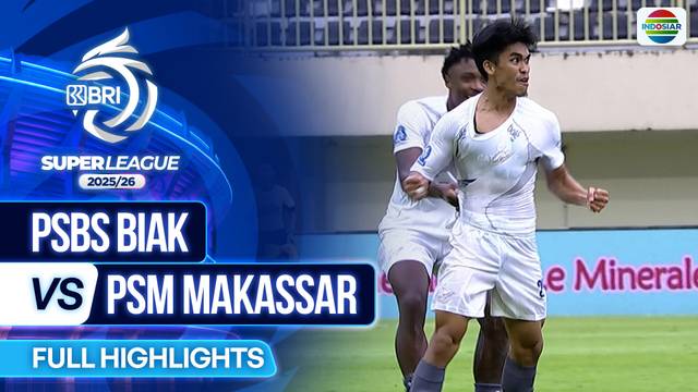 PSBS Biak VS PSM Makassar - Full Highlights | BRI Super League 2025/26