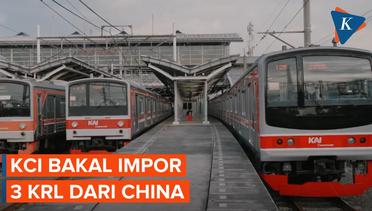 Bukan dari Jepang, KCI Bakal Impor 3 KRL dari China Senilai Rp 783 Miliar