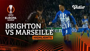 Brighton vs Marseille - Highlights | UEFA Europa League 2023/24