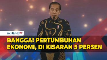 [FULL] Pidato Presiden Jokowi di BI: Bangga! Pertumbuhan Ekonomi di Kisaran 5 Persen