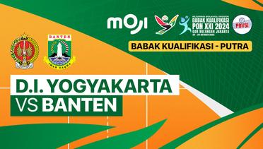 Putra: D.I. Yogyakarta vs Banten - Full Match | Babak Kualifikasi PON XXI Bola Voli