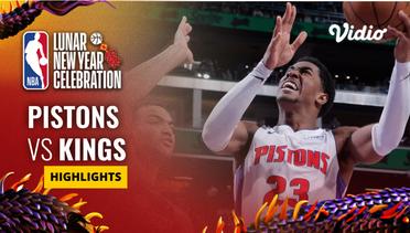 Detroit Pistons vs Sacramento Kings - Highlights | NBA Regular Season 2023/24