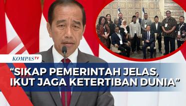 5 Tokoh Muda NU Bertemu Presiden Israel, Presiden Jokowi Tegaskan Sikap Pemerintah