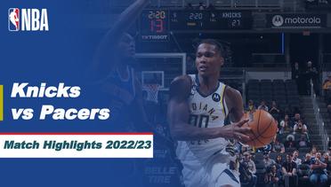 Match Highlights | New York Knicks vs Indiana Pacers | NBA Pre-Season 2022/23