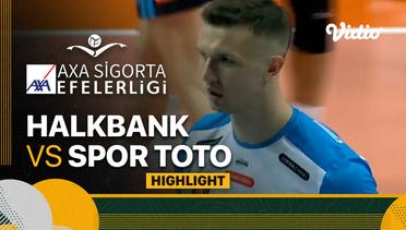 Highlights | Halkbank vs Spor Toto | Men's Turkish League 2022/23