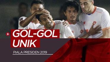 Gol-Gol Unik di Piala Presiden 2019