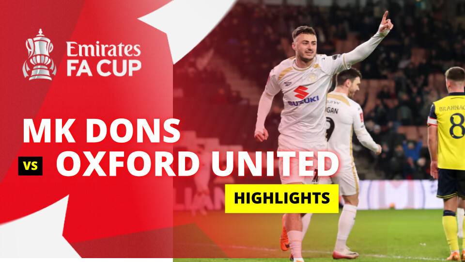 Milton Keynes Dons FC vs Oxford United FC