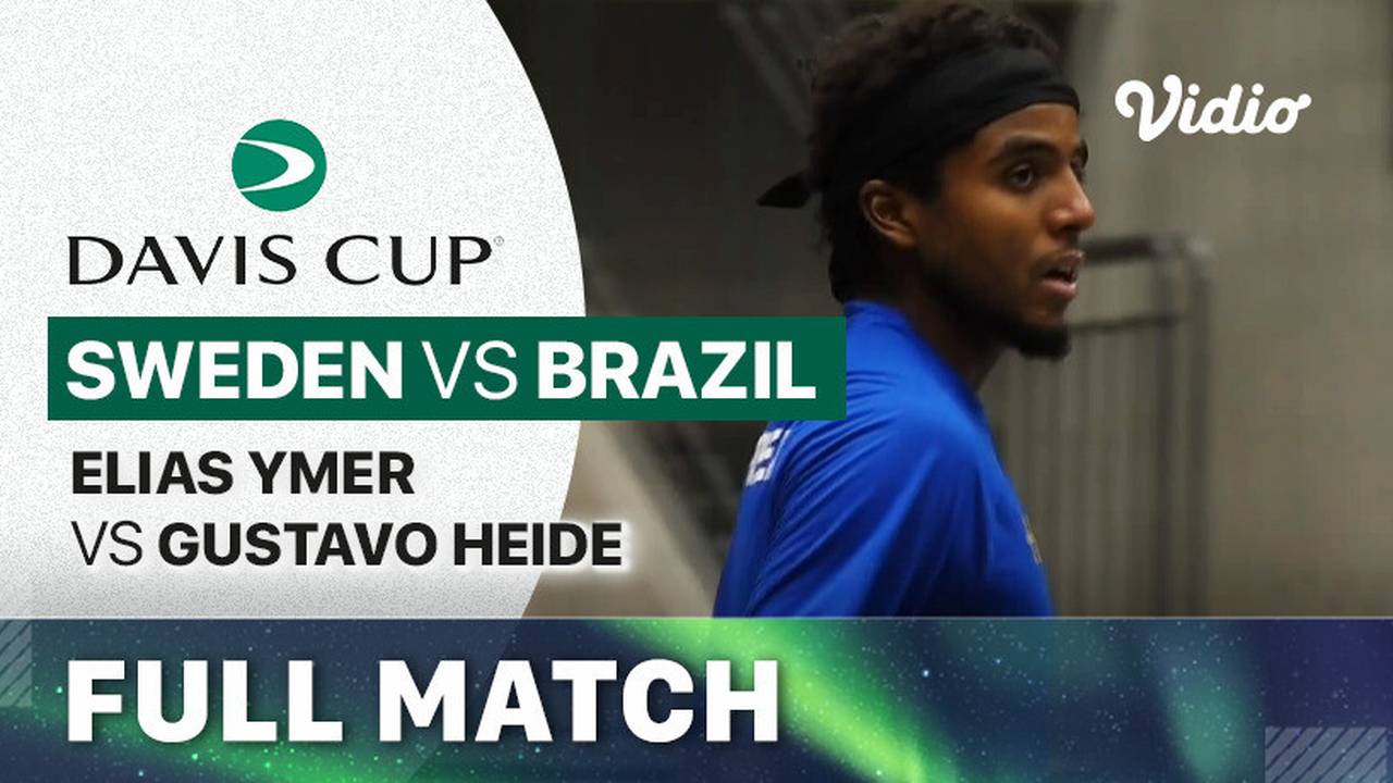 Sweden vs Brazil Elias Ymer vs Gustavo Heide Full Match Qualifiers