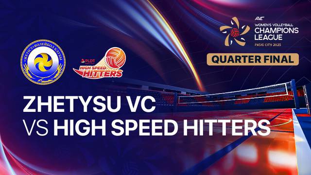 Zhetysu VC vs PLDT High Speed Hitters - Quarterfinals - Full Match | AVC Women's Volleyball Champions League