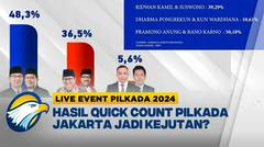 LIVE EVENT - Hasil Quick Count Pilkada Jakarta Jadi Kejutan?