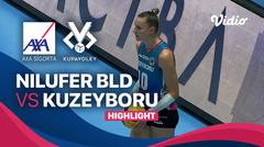 Nilufer BLD vs Kuzeyboru - Highlights | Women's Turkish Volleyball Cup 23/24