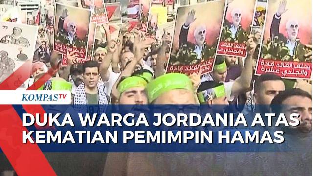 Pemimpin Hamas Yahya Sinwar Meninggal dalam Serangan Israel,  Begini Aksi Duka Warga Jordania