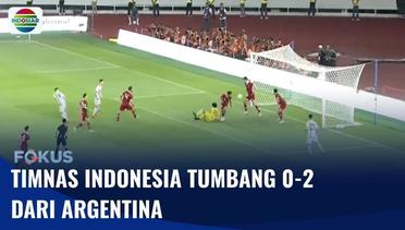 FIFA Matchday, Indonesia Kalah dari Argentina dengan Skor 2-0 | Fokus