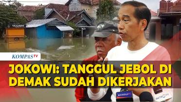 Jokowi soal Banjir Demak: Tanggul Jebol Sudah Dikerjakan